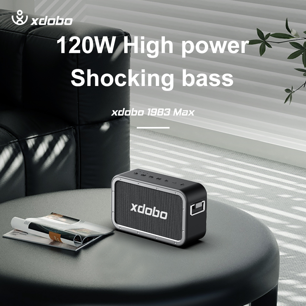 Outdoor Power Board Box - XDOBO 1983 ماكس 120 واط سمّاعات