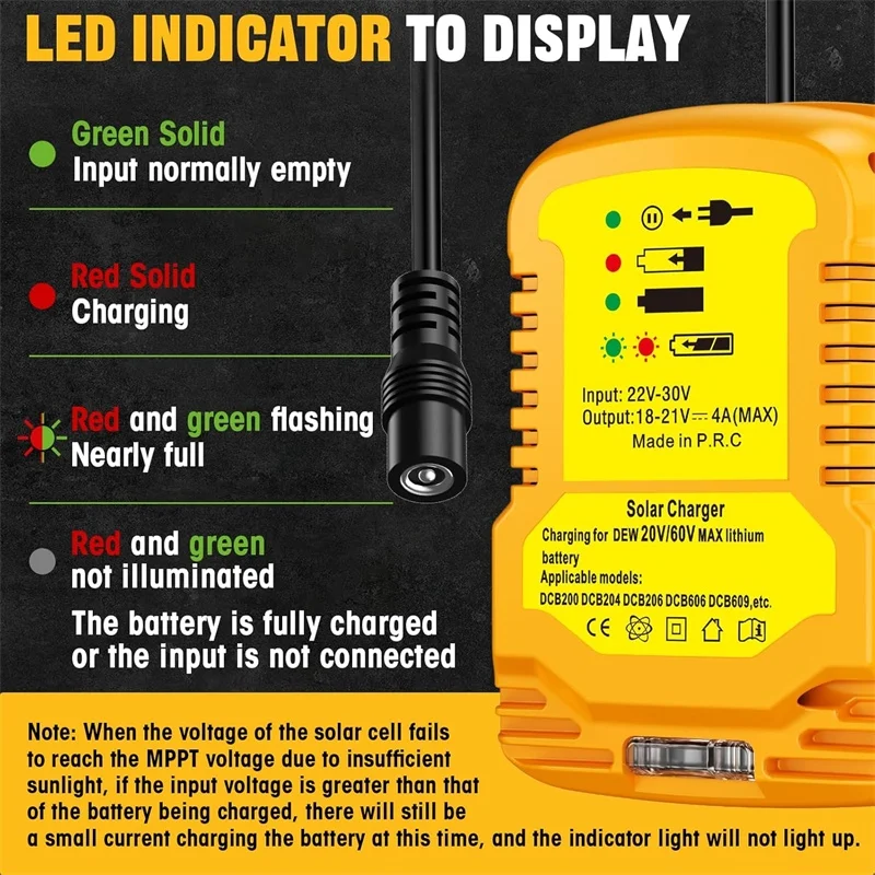 Outdoor Power Adapter - محول طاقة شمسية بمقبس تيار مستمر