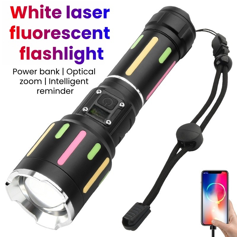 Outdoor Power Lights - مصباح يدوي فلورسنت أبيض عالي القوة