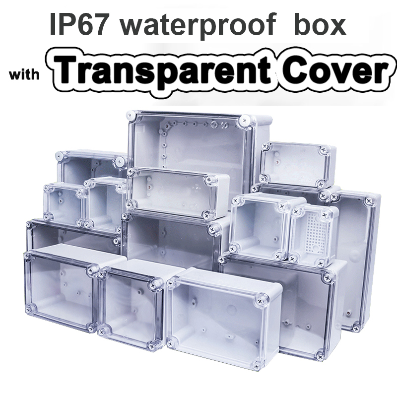 Outdoor Power Board Box - F-نوع صندوق شفاف مقاوم للماء صندوق