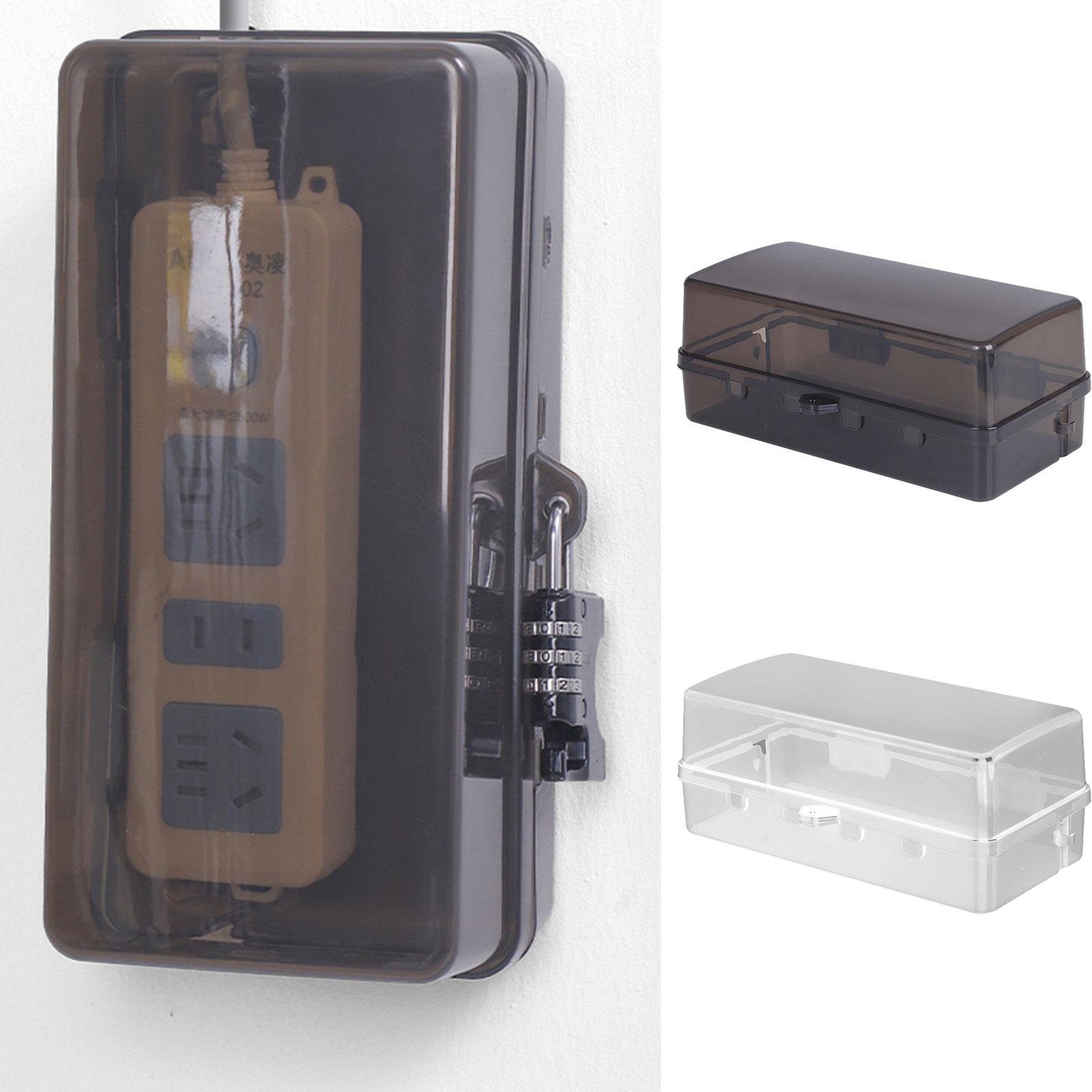 Outdoor Power Socket Cover - صندوق بلاستيكي متين مضاد للسرقة ومقاوم