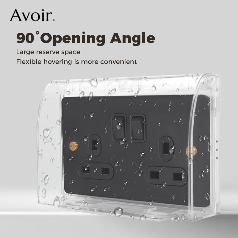 Outdoor Power Socket Cover - صندوق حماية مفاتيح مقاوم للماء ،