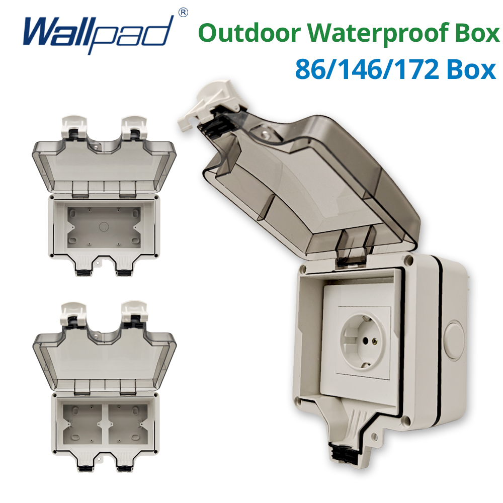Outdoor Power Adapter - Wallpad IP66 صندوق خارجي مقاوم للغبار