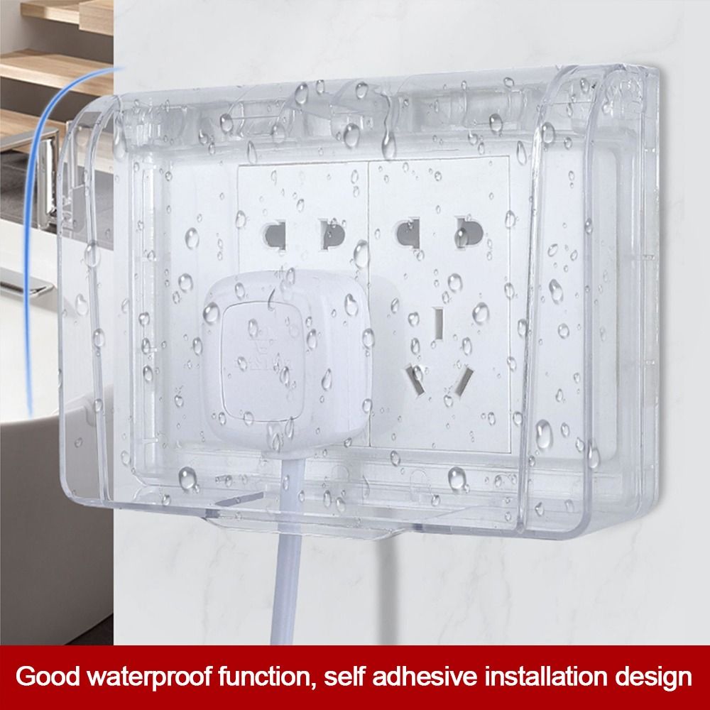 Outdoor Power Socket Cover - غطاء حماية مفتاح مثبت على الحائط