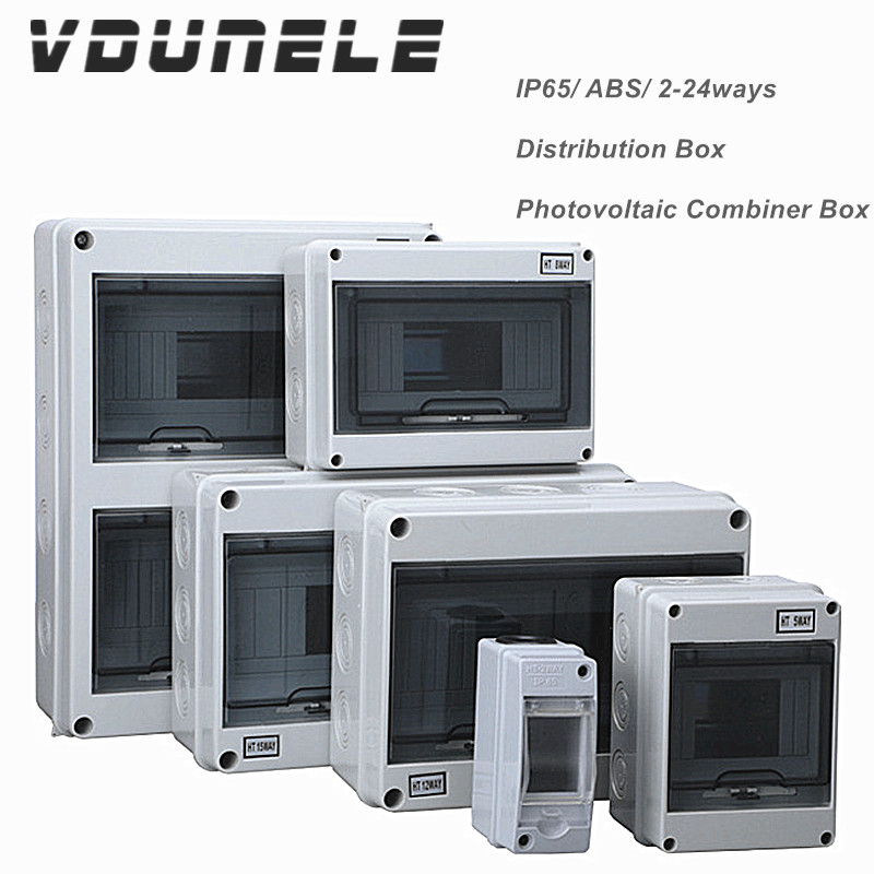 Outdoor Power Board Box - صندوق توزيع IP65 لقواطع التيار المستمر