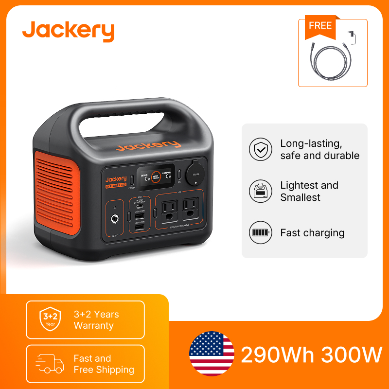 Extension Cord Outdoor - محطة طاقة محمولة جاكيري إكسبلورر 300