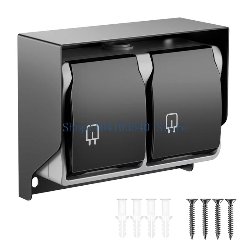 Outdoor Power Socket Cover - 02DC Outlet Outlet Outlet Socket ثقب