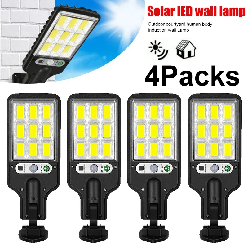 Outdoor Power Lights - مصباح جداري خارجي قوي يعمل بالطاقة