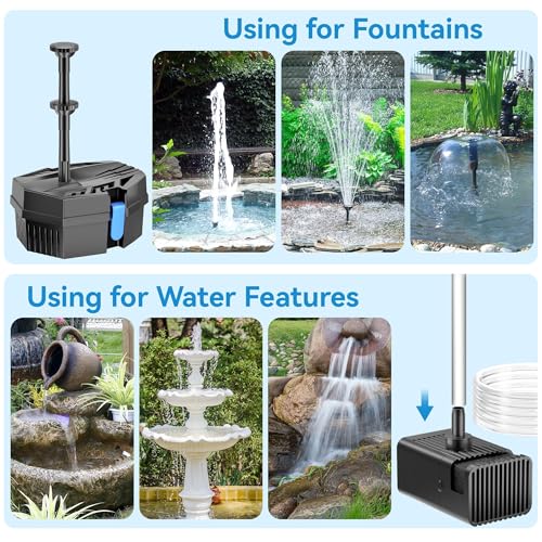 Outdoor Power Equipment - مضخة نافورة تعمل بالطاقة الشمسية بقدرة