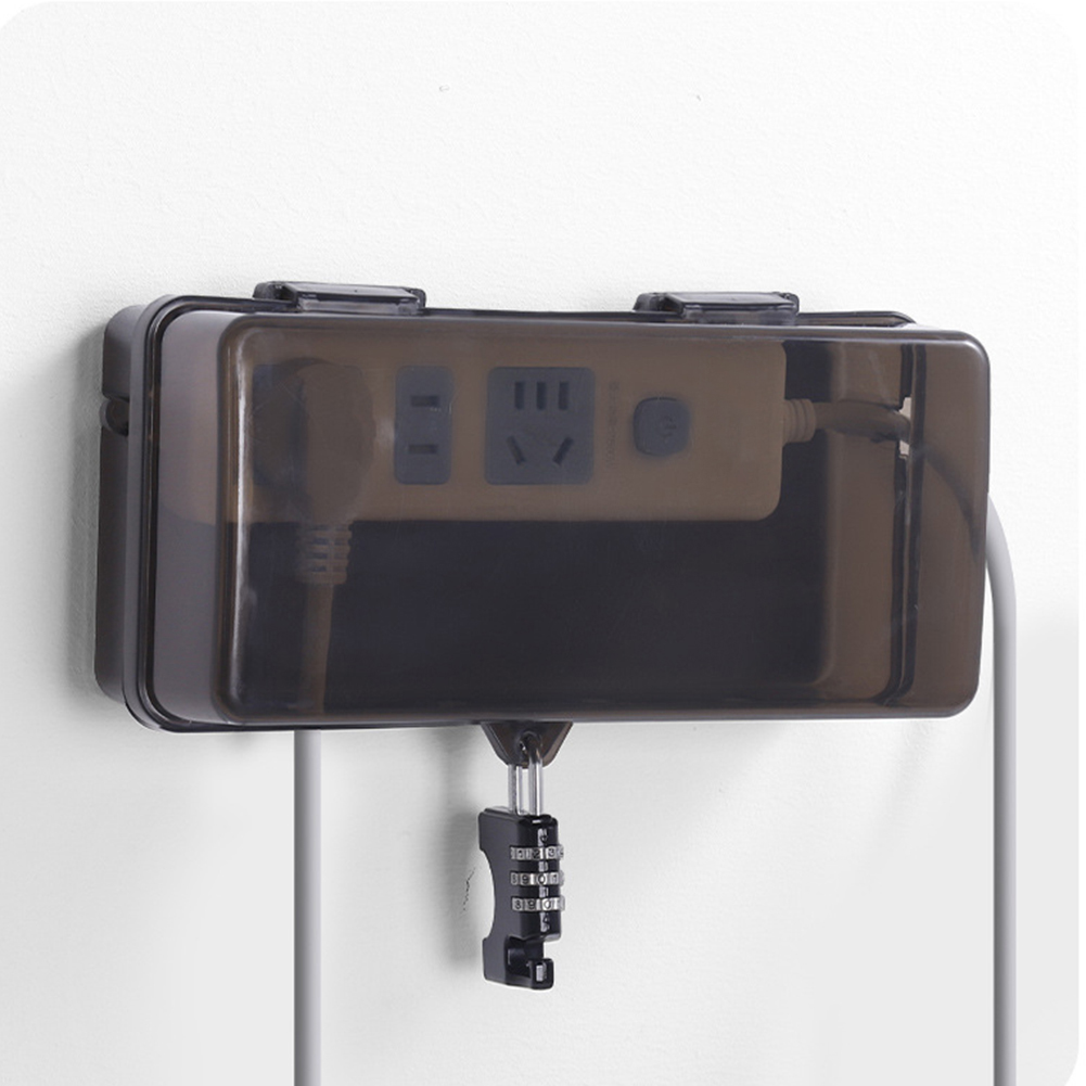 Outdoor Power Socket Cover - صندوق كهربائي خارجي كبير مقاوم للماء