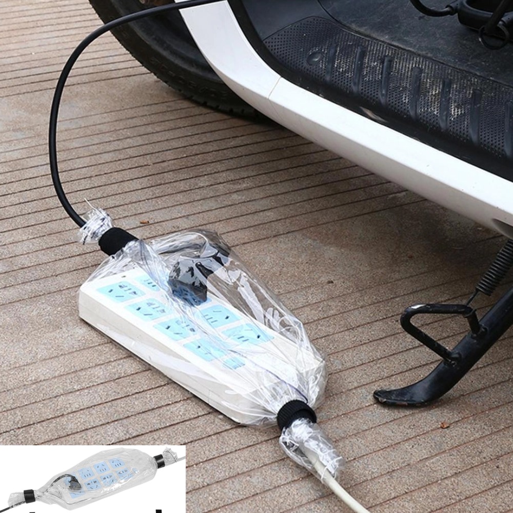 Outdoor Power Socket Cover - غطاء مقاوم للماء لشاحن السيارات الكهربائية،