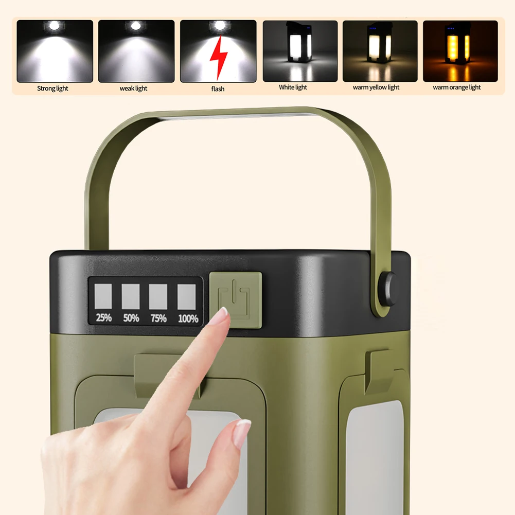 مصباح تخييم خارجي يعمل بالطاقة - مراجعة Outdoor Power Lights وسعره