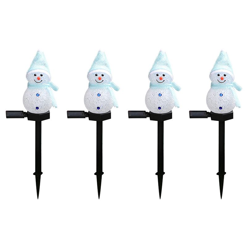 N84R 4X أضواء شمسية على شكل رج - مراجعة Outdoor Solar Power Xmas Lights وسعره