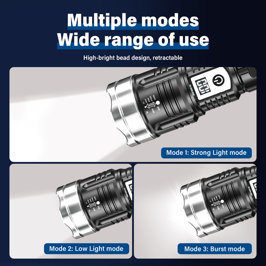 عالية الطاقة 200000LM مصباح لي - مراجعة Outdoor Power Lights وسعره