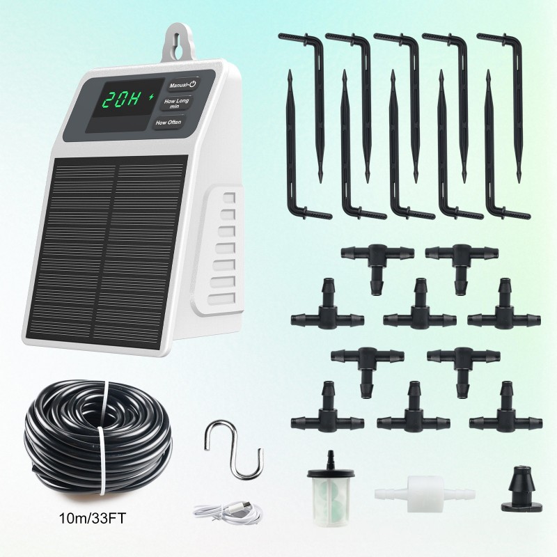 【عيد الميلاد 】طقم الري بالتنقي - مراجعة Outdoor Power With Timer وسعره