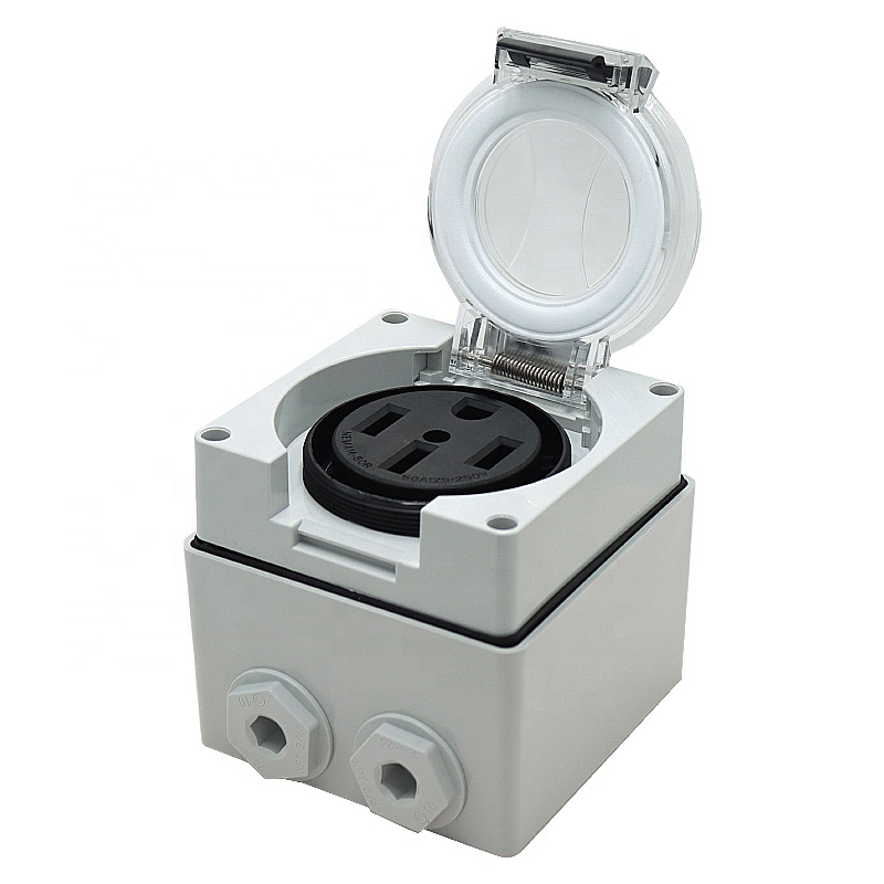 50 أمبير مولد RV صندوق مداخل ا - مراجعة Outdoor Power Outlet وسعره