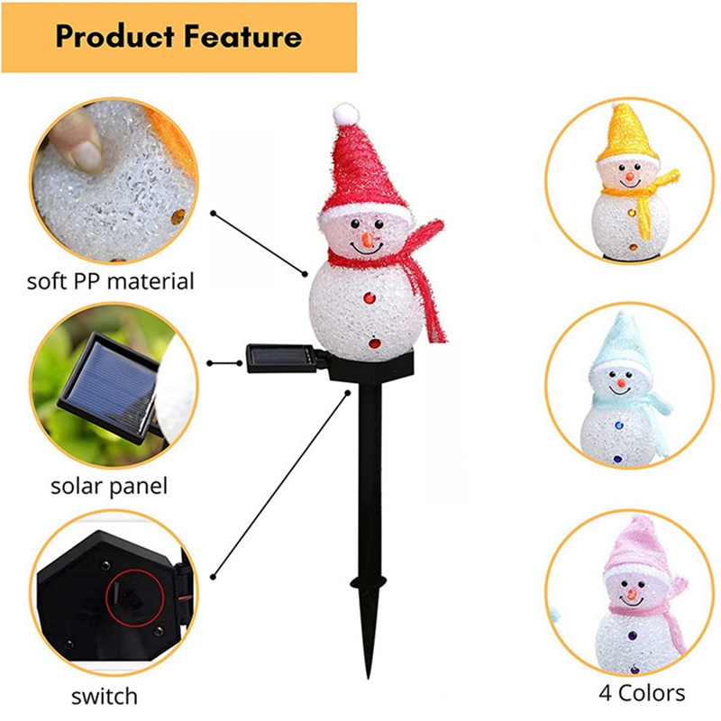 LED ثلج الشمسية مصباح حديقة في - مراجعة Outdoor Solar Power Xmas Lights وسعره