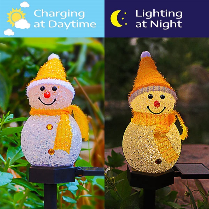 LED ثلج الشمسية مصباح حديقة في - مراجعة Outdoor Solar Power Xmas Lights وسعره