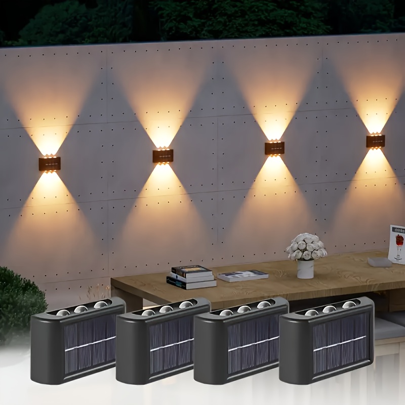 مصباح جداري شمسي LED خارجي مقا - مراجعة Outdoor Power Lights وسعره