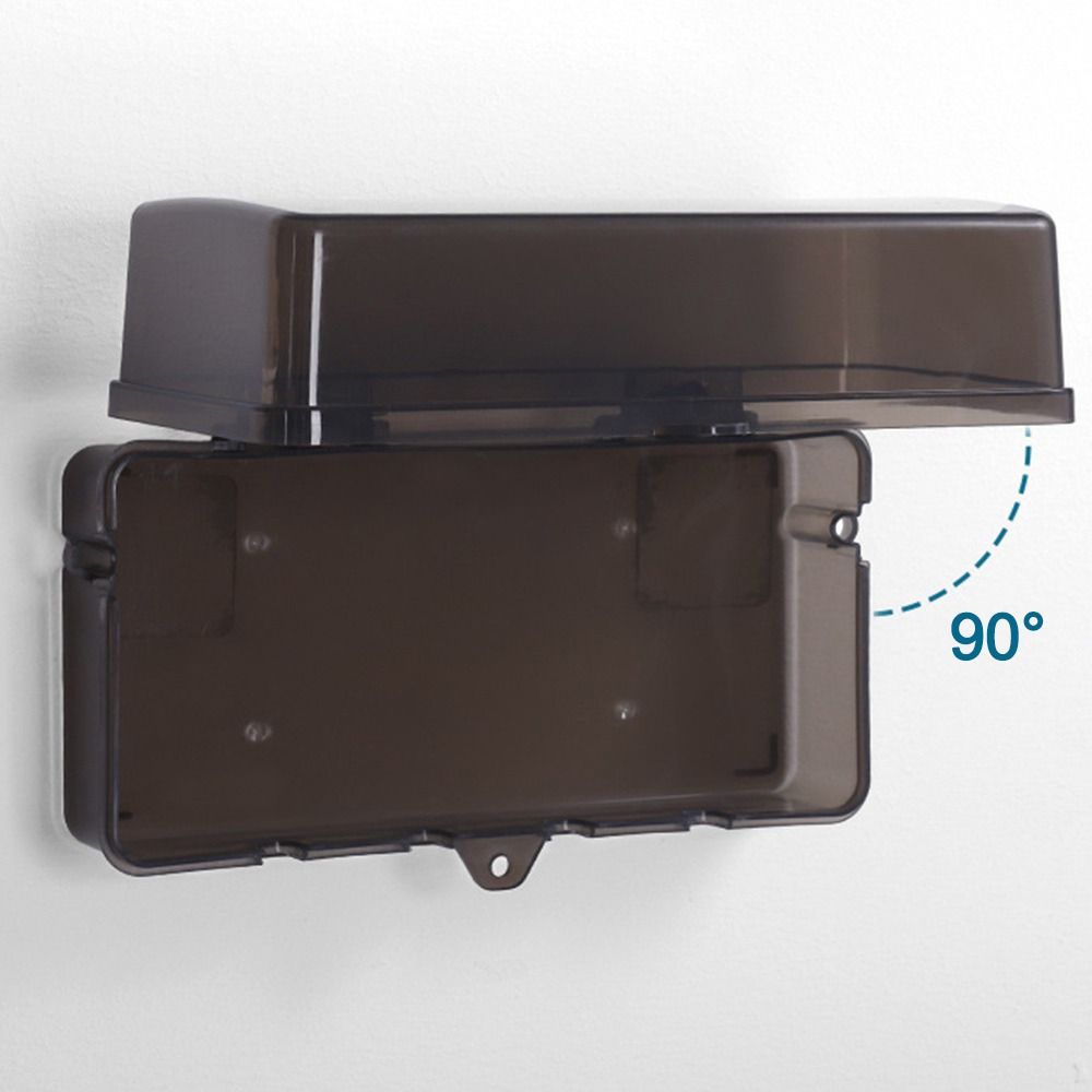 صندوق توصيل بلاستيكي متين مضاد - مراجعة Outdoor Power Socket Cover وسعره