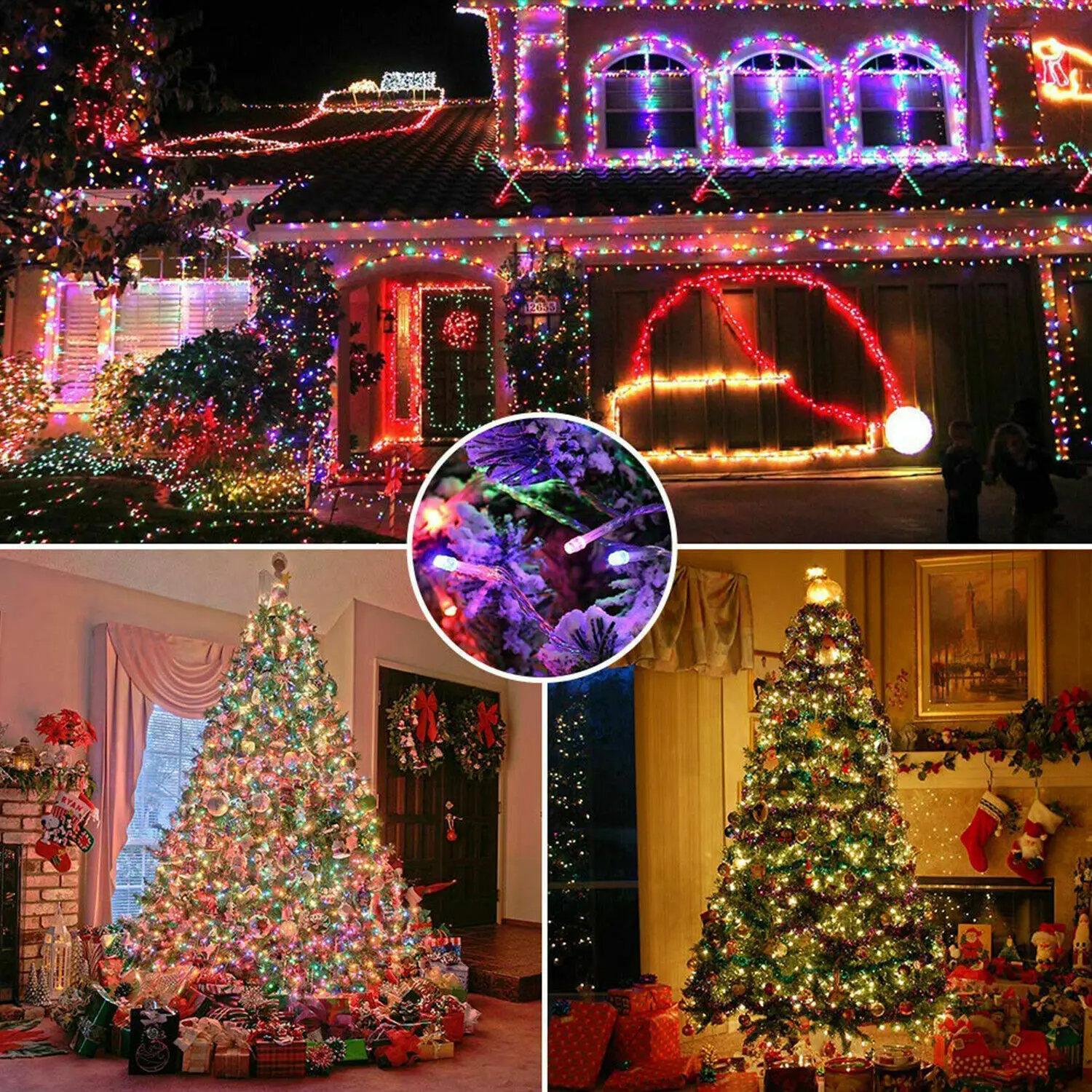 5M-32M LED سلسلة أضواء الشمسية - مراجعة Outdoor Solar Power Xmas Lights وسعره