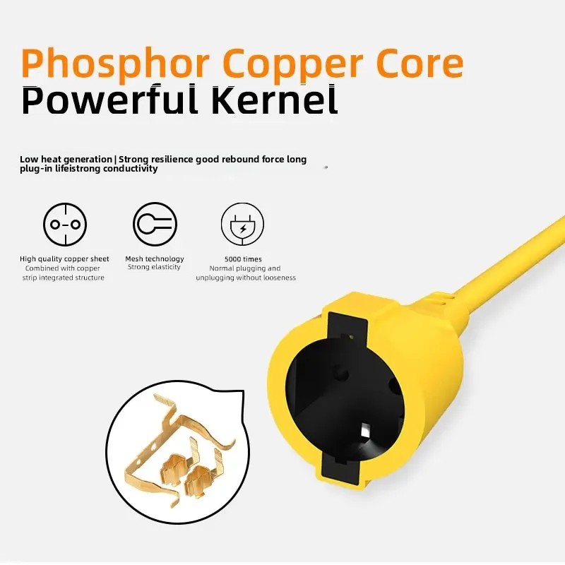 شريط طاقة أوروبي 16 أمبير بقوة - مراجعة Outdoor Power Outlet وسعره
