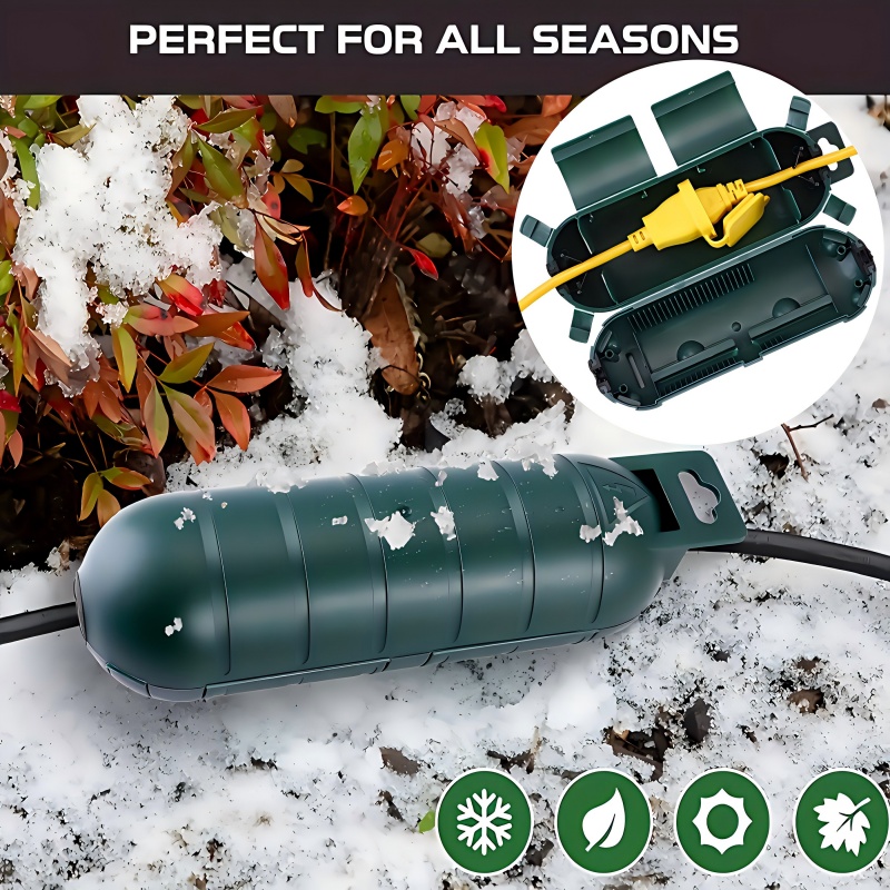 غطاء كابل تمديد خارجي متين من  - مراجعة Outdoor Power Socket Cover وسعره