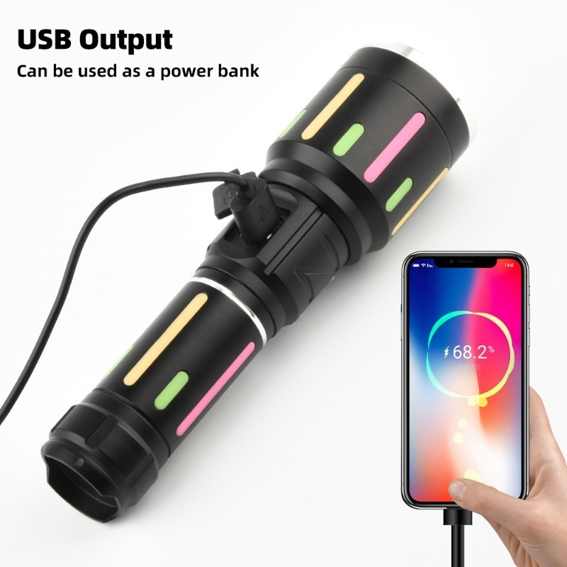 مصباح يدوي فلورسنت أبيض عالي ا - مراجعة Outdoor Power Lights وسعره