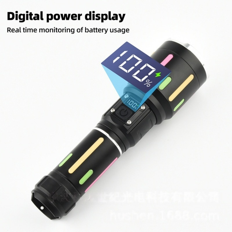 مصباح يدوي فلورسنت أبيض عالي ا - مراجعة Outdoor Power Lights وسعره