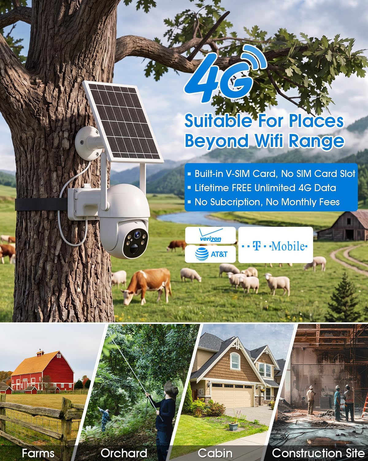 كاميرا أمان خلوية تعمل بالطاقة - مراجعة Outdoor Power Unlimited وسعره