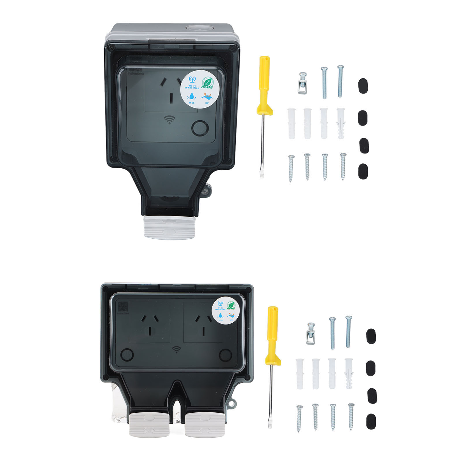 مقبس مقاوم للماء مقبس واي فاي  - مراجعة Outdoor Power Outlet وسعره