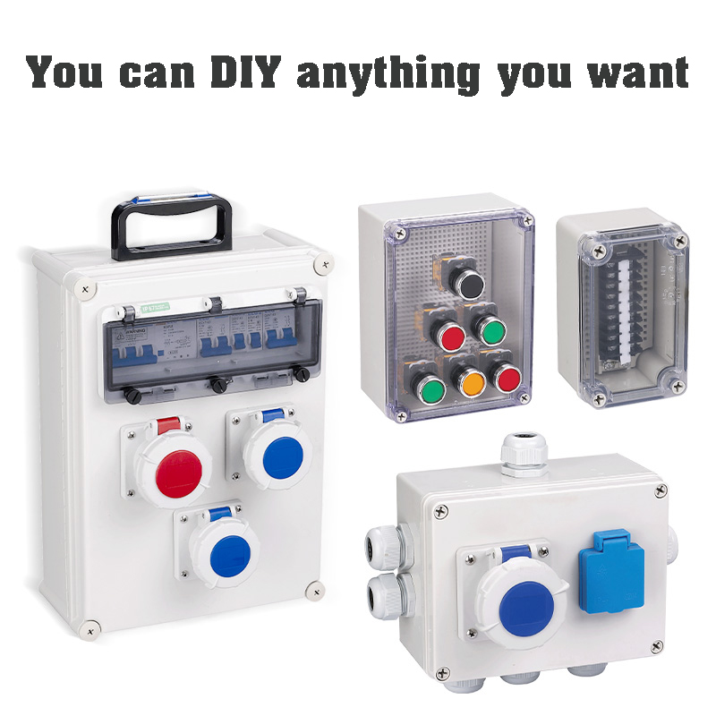 F-نوع صندوق شفاف مقاوم للماء ص - مراجعة Outdoor Power Board Box وسعره