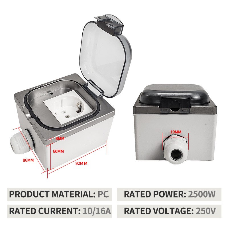 صندوق مقبس كهربائي مقاوم للماء - مراجعة Outdoor Power Adapter وسعره