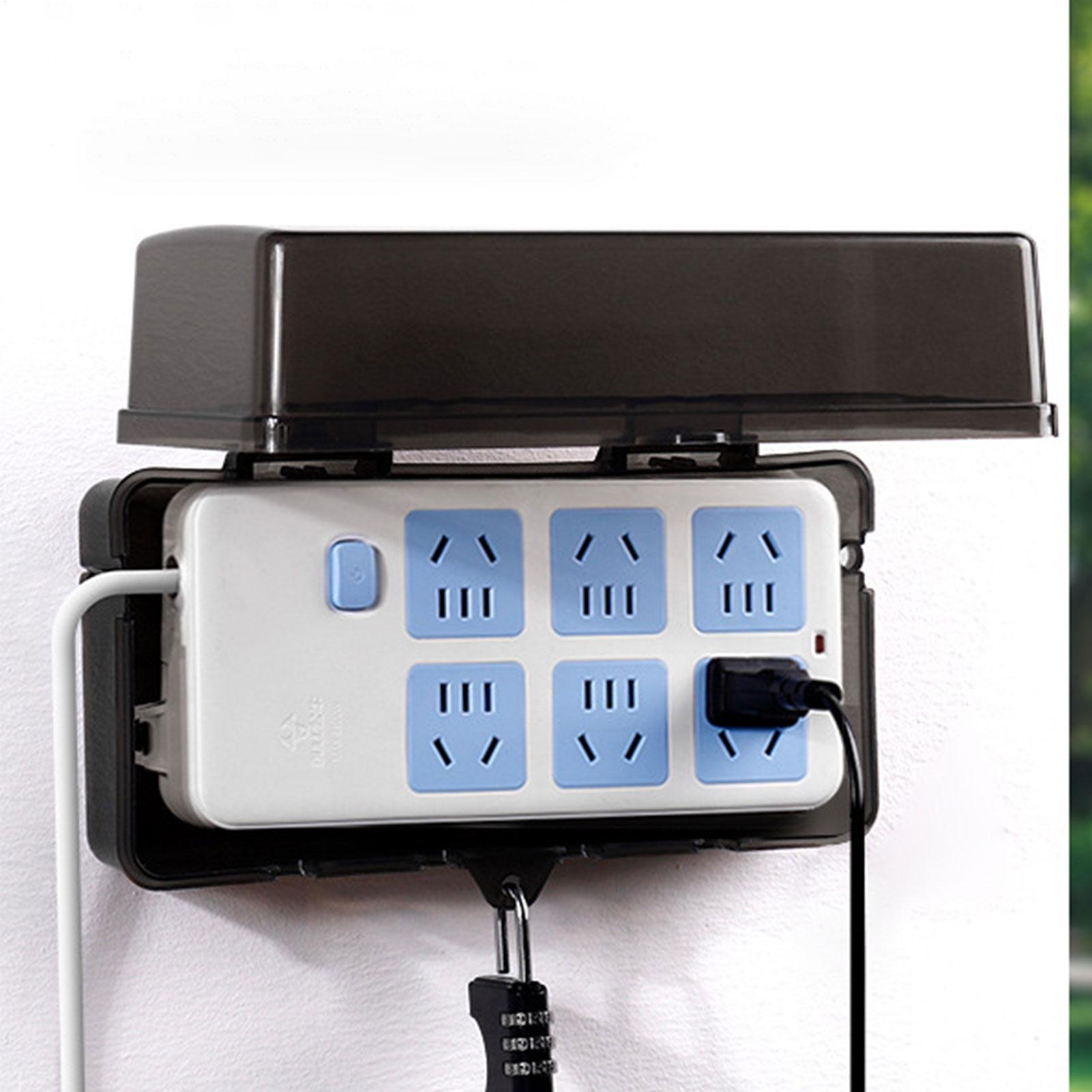 صندوق بلاستيكي متين مضاد للسرق - مراجعة Outdoor Power Socket Cover وسعره