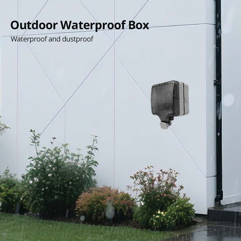 Wallpad IP66 صندوق خارجي مقاوم - مراجعة Outdoor Power Adapter وسعره