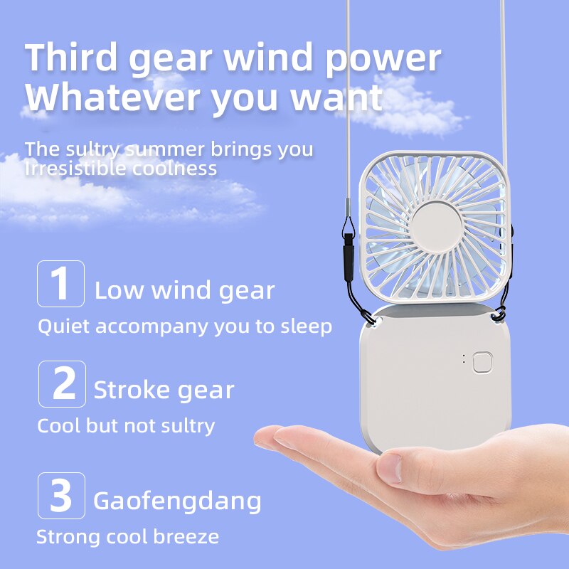الصيف مريحة حزام شنت USB مروحة - مراجعة Outdoor Power With Timer وسعره