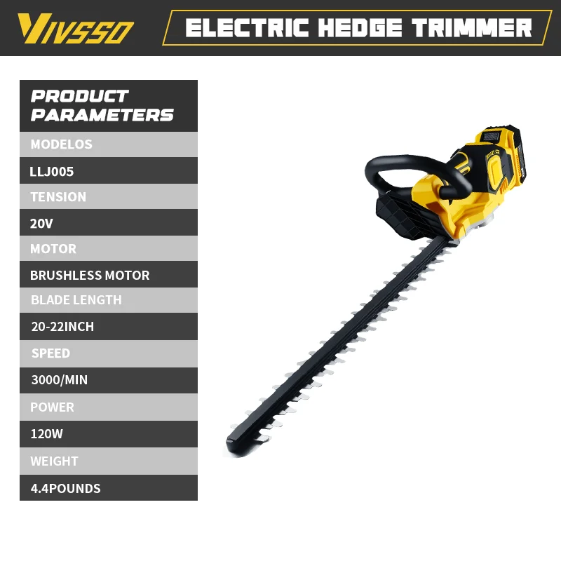 VIVSSO اللاسلكي أداة تشذيب الت - مراجعة Lawn Mower Battery وسعره