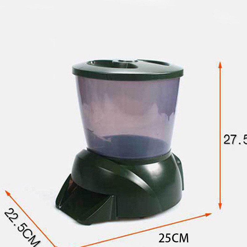 وحدة تغذية الأسماك الأوتوماتيك - مراجعة Outdoor Power With Timer وسعره