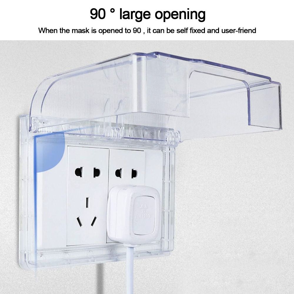 غطاء حماية مفتاح مثبت على الحا - مراجعة Outdoor Power Socket Cover وسعره