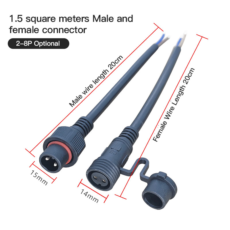 الذكور والإناث تمديد سلك موصل  - مراجعة Extension Cord Outdoor وسعره