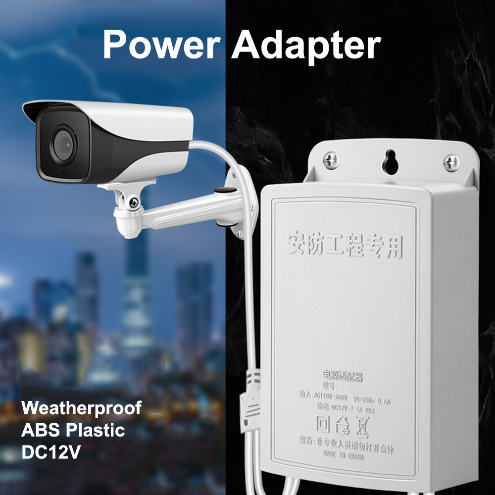 تيار مستمر 12 فولت 2.5A في اله - مراجعة Outdoor Power Adapter وسعره