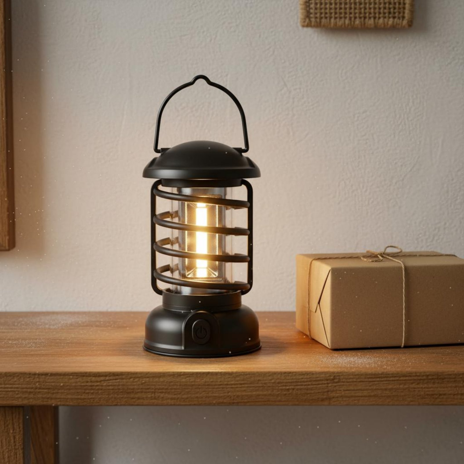 فانوس تخييم بتصميم عتيق مع مصد - مراجعة Outdoor Power Lights وسعره