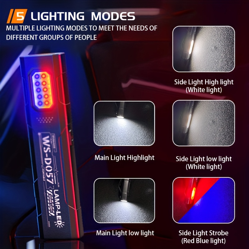 مصباح عمل صغير قوي ومتعدد الاس - مراجعة Outdoor Power Lights وسعره