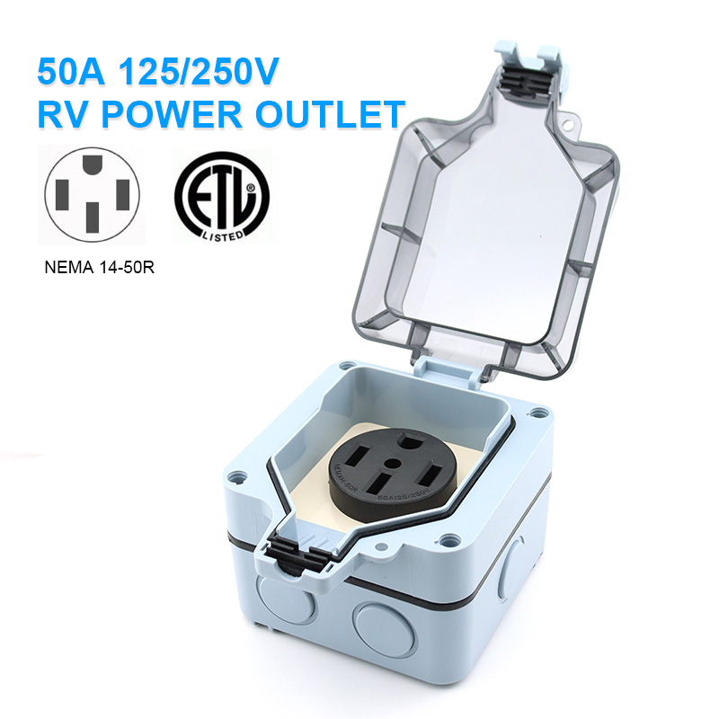 صندوق مأخذ كهربائي خارجي مقاوم - مراجعة Outdoor Power Socket Cover وسعره