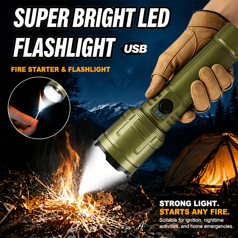 مصباح يدوي مع ولاعة وبنك طاقة  - مراجعة Outdoor Power Equipment وسعره