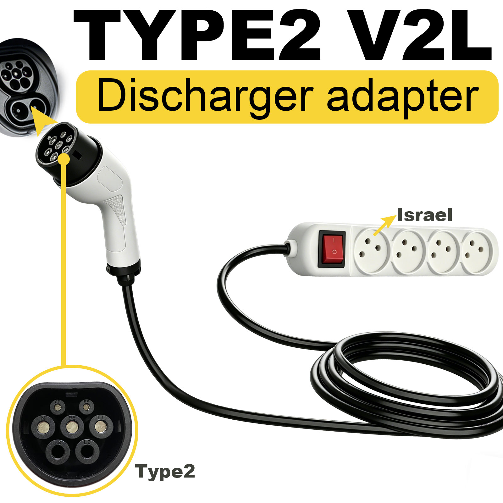 محول تفريغ الطاقة من النوع 2 V - مراجعة Outdoor Power Adapter وسعره