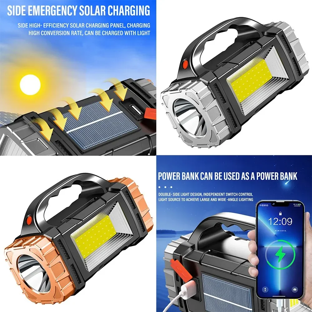 مصباح يدوي LED شمسي عالي الطاق - مراجعة Outdoor Power Equipment وسعره
