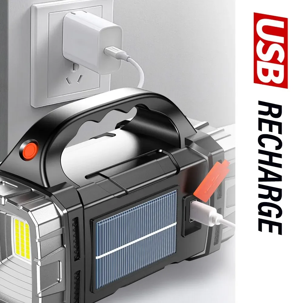 مصباح يدوي LED شمسي عالي الطاق - مراجعة Outdoor Power Equipment وسعره