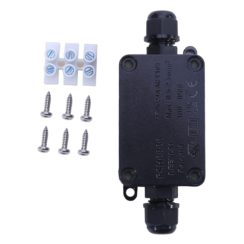 صندوق تقاطع بلاستيكي مقاوم للم - مراجعة Outdoor Power Board Box وسعره