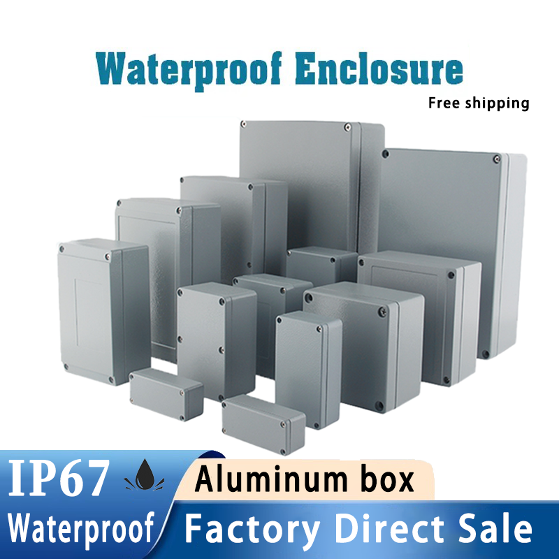 حاوية ألومنيوم خارجية IP67 ، ص - مراجعة Outdoor Power Board Box وسعره